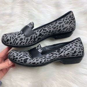 Dansko ‘Oskana’ Cheetah Calf Hair Loafers